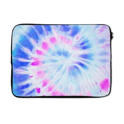 Produktbild von MuchoWow® Laptop Hülle 13 Zoll Sommer - Krawattenfärbung - Weiß Laptoptasche - Laptophülle - Sleeve - Rundumschutz