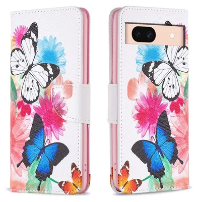 Image de Étui de protection en simili cuir pour Google Pixel 8a, motif 1