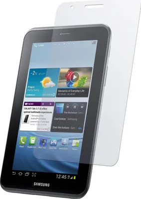 Produktbild von 2er-Pack PhoneNatic Displayschutzfolien klar  kompatibel mit Samsung Galaxy Tab 2 7.0