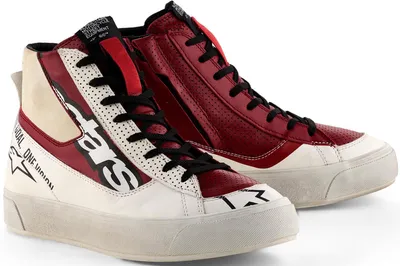 Zdjęcie produktu dla Buty motocyklowe Alpinestars Stella Stated Flair dla kobiet, biało-czerwone, rozmiar 9