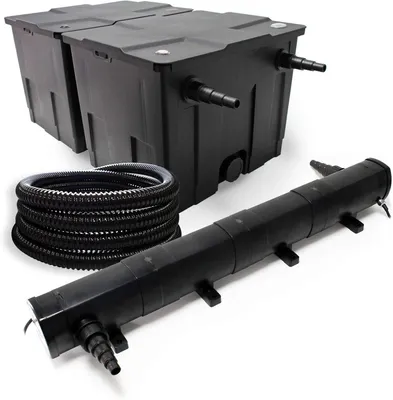 Productafbeelding van -vijverfilterset 60.000 l UVC 72 W met vijverslang 5 m