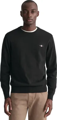 Image de Gant Pullover noir uni col rond