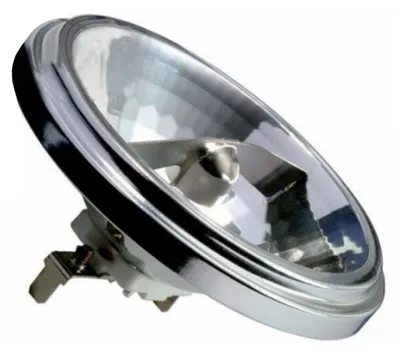 Produktbild von Edison Halogen Alu Reflektor QR111 / AR111 100W 8° G53 – warmweiß
