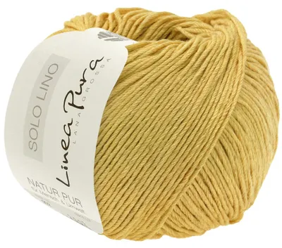 Produktbild von Lana Grossa - Solo Lino 0073 rapsgelb
