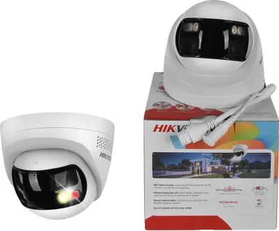 Immagine prodotto di Telecamera IP di rete, risoluzione 8MP, grandangolo 180°, luce bianca