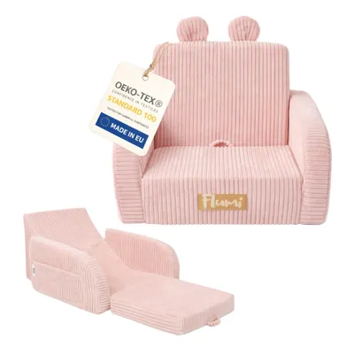 Produktbild von Flumi Kindersessel klappbar Kindersofa mit Liegefunktion und abnehmbarem Bezug