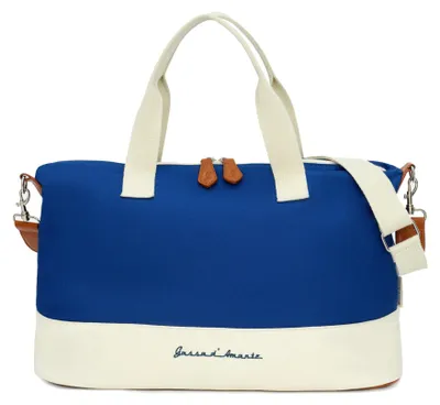 Produktbild von Gassa d'Amante Reisetasche Forte dei Marmi mit Doppelgriff und Schultergurt Dunkelblau One Size