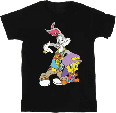 Produktbild von Looney Tunes - "Hip Hop" T-Shirt für Herren BI50566 (S) (Schwarz)