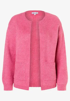 Produktbild von MORE & MORE Ribbed Cardigan 0819 berry rose 40