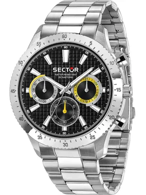 Produktbild von Sector R3253578021 Serie 270 Dual Time Herrenuhr 45mm 5ATM