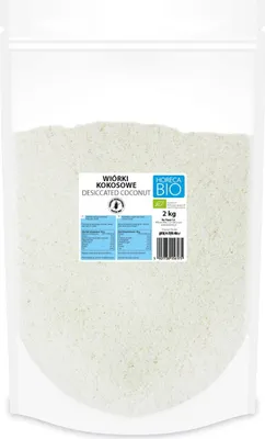 WIÓRKI KOKOSOWE BEZGLUTENOWE BIO 2 kg - HORECA (BIO PLANET)