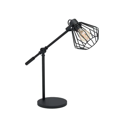 Zdjęcie produktu dla Eglo lampa stołowa Tabillano 1 czarny 47,5 x 18 cm E27