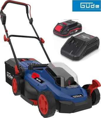 Produktbild von GÜDE City Rasenmäher RM 18/33 18V, 33 cm Schnitt mit Akku 2.0 Ah + Ladegerät