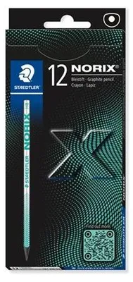 Obrázok produktu pre Grafitová ceruzka "Norix 181", zelená, 12 ks, HB, sada, STAEDTLER 181 HB-54