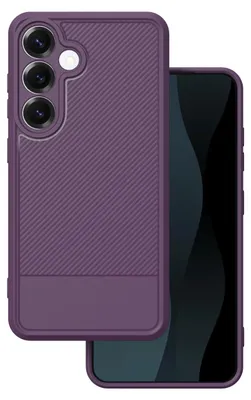Zdjęcie produktu dla Nakładka Simple Carbon Do Samsung Galaxy S25 Fe Fioletowa