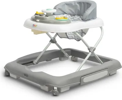 Produktbild von TOYZ Timon 2in1 Baby Lauflernwagen Wippe Lauflernhilfe 68x63x52cm Graphit