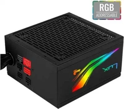 Produktbild von Stromquelle Aerocool LUX RGB ATX 550 W LED RGB