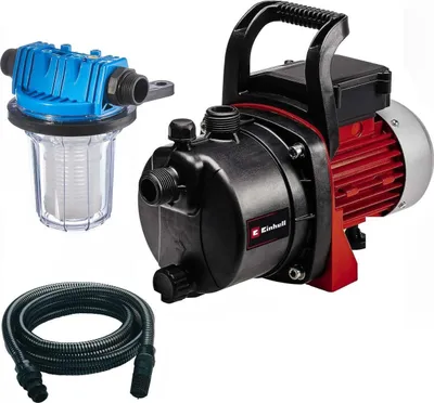 Produktbild von Einhell Set Gartenpumpe GC-GP 6538 (650 W, 3,6 bar, 3.800 l/h + Wasserfilter