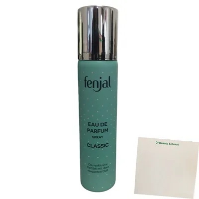 Produktbild von Fenjal Eau de Parfum Spray Classic (75ml Dose) + usy Block