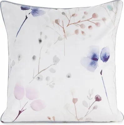 Obrázok produktu pre EUROFIRANY | Obliečka na vankúš - 45 x 45 cm - Dekoračná obliečka na vankúš s kvetinovým vzorom - Glamour