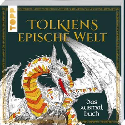 Obrázek produktu pro Tolkienův epický svět. Omalovánky