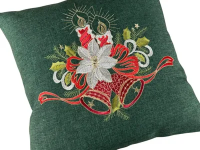 Obrázek produktu pro Dekorativní povlak na polštář 40x40 cm zelený