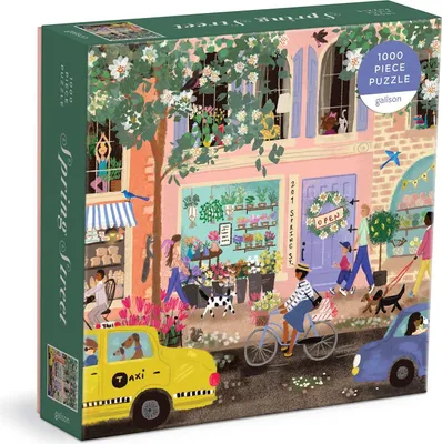 Produktbild von Spring Street 1000 Piece Puzzle in a Square Box