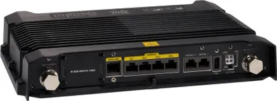 Produktbild von Cisco IR829, Wi-Fi 4 (802.11n), Dual-Band (2,4 GHz/5 GHz), Ethernet/LAN, 3G, Schwarz, Tabletop-Router