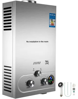 Produktbild von Durchlauferhitzer, gasbetrieben, wandmontiertes Design, 16L 32KW