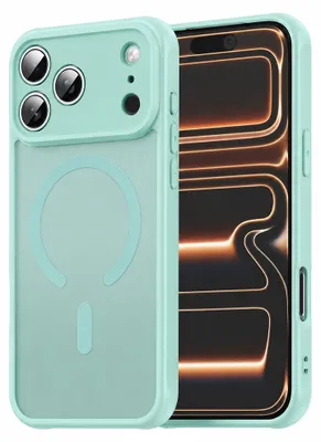 Zdjęcie produktu dla Techsuit - HaloFrost II MagSafe Etui na iPhone 17 Pro Max - miętowozielone