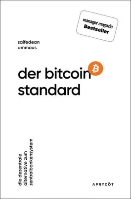 The image is a book cover for 'Der Bitcoin-Standard'.