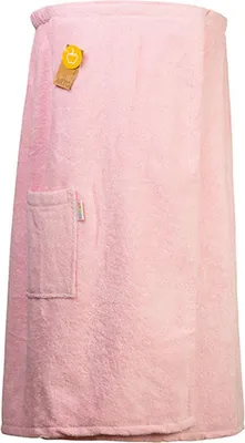 Immagine prodotto di A&R 043.50 | Sauna Kilt Ladies con chiusura in velcro - Colore: Rosa chiaro - Dimensioni: 85 x 170 cm