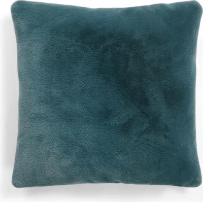 Produktbild von Essenza Kunstfell-Zierkissen Furry  Farbe Denim Größe 50x50 cm