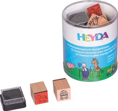 Produktbild von 6XHeyda 204888488 StempelSet Bauernhof