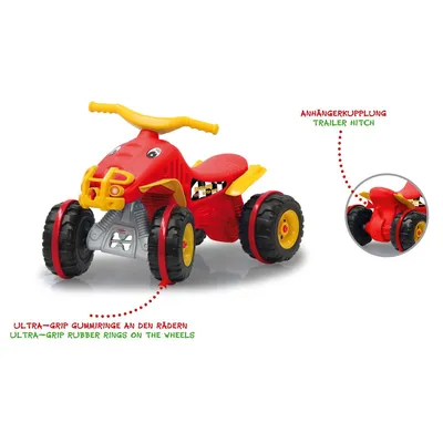 Produktbild von Jamara Rutscher Little Quad rot