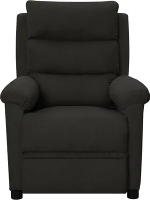 Produktbild von vidaXL Relaxsessel Schwarz Stoff