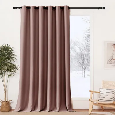 Immagine prodotto di Tende oscuranti, 1 pezzo, altezza 245 cm, larghezza 200 cm, color rosa pallido