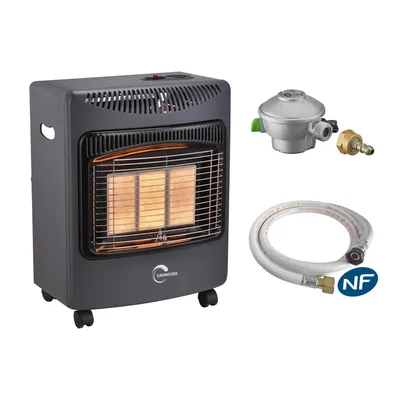 Produktbild von Gasheizofen Infrarot Daris Sannover 4200 W + Verbindungsset