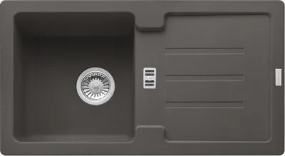 Produktbild von Franke Smart STG 614-78 Einbauspüle Schiefergrau Fragranit für Unterschrank ab 45 cm, Drehknopf - INKL.