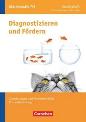 Immagine prodotto di Diagnostizieren und Fördern in Mathematik 7./8. Schuljahr - Arbeitsheft - Allgemeine Ausgabe