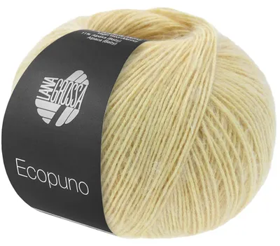 Produktbild von Lana Grossa - Ecopuno 0228 pastellgelb