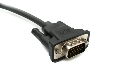 Obrázek produktu pro SYSTEM-S VGA kabel 2 m HD15 zástrčka na panelový šroub DSub 15pin adaptér