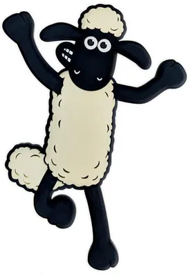 Produktbild von Trötsch Shaun das Schaf 3D-Magnet stehend
