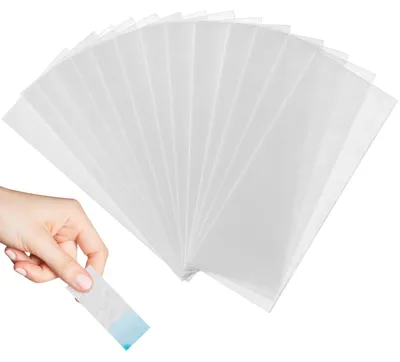200 Chromatografie-Papierstreifen, 7,5x2,8 cm, Labor-Fließpapier