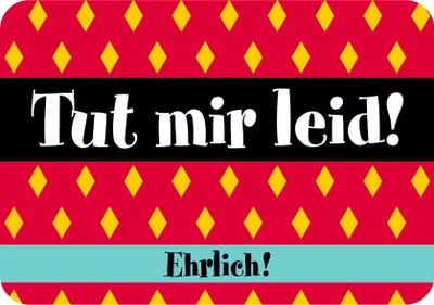 Produktbild von Allgemeine Wünsche - Sprüche - Sahneschnittchen - Postkarte im
