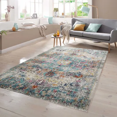 Zdjęcie produktu dla Dywan w stylu vintage, kolorowy, wymiary – 160 x 230 cm