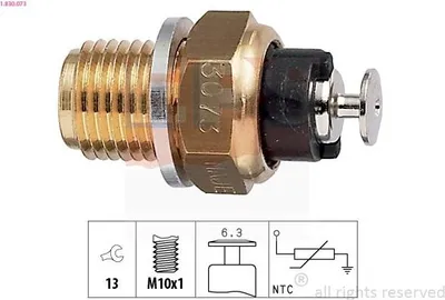 Produktbild von EPS 1.830.073 Öltemperatursensor für VW GOLF III (1H1) GOLF II (19E, 1G1) TRANSPORTER III Bus Polo Schrägheck (6N1) GOLF I Cabriolet (155)