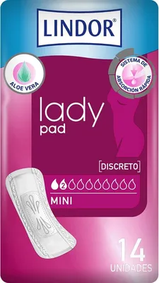Productafbeelding van Hartmann Lindor Lady Pad Mini, 2 stuks, 14 stuks in een verpakking