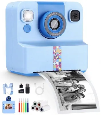 Productafbeelding van Instant Camera voor Kinderen met 1080P HD en Printfunctie