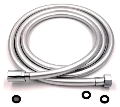 Produktbild von Kibath Duschschlauch 170 cm aus PVC, silberfarben